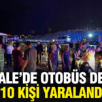 Kirikkalede otobus devrildi 10 kisi yaralandi OOeAZ16d